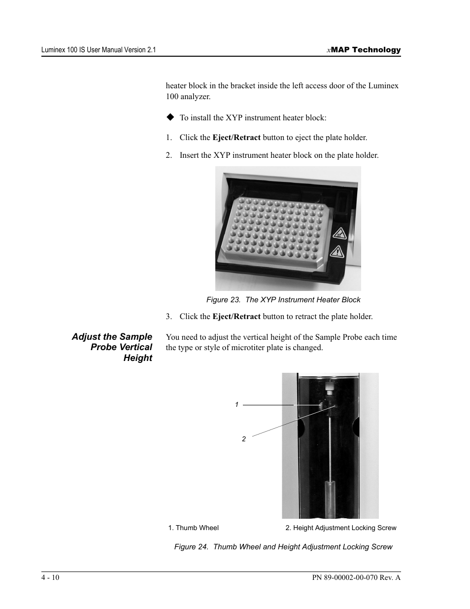 Luminex 100 IS User Manual, Version 2.1 User Manual | Page 38 / 188