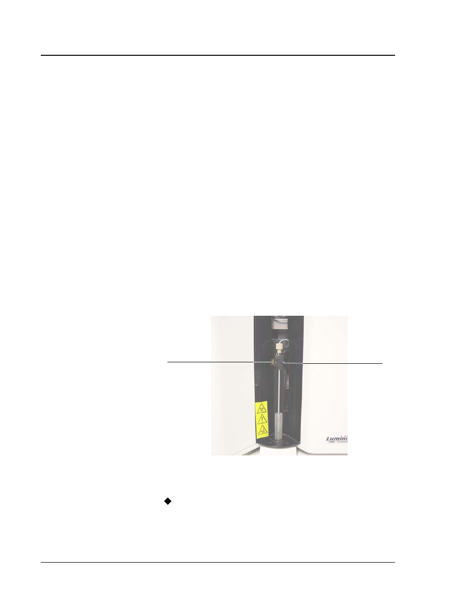 Power on system components, Adjust the sample probe vertical height | Luminex 100 IS User Manual, Version 2.3 User Manual | Page 190 / 228