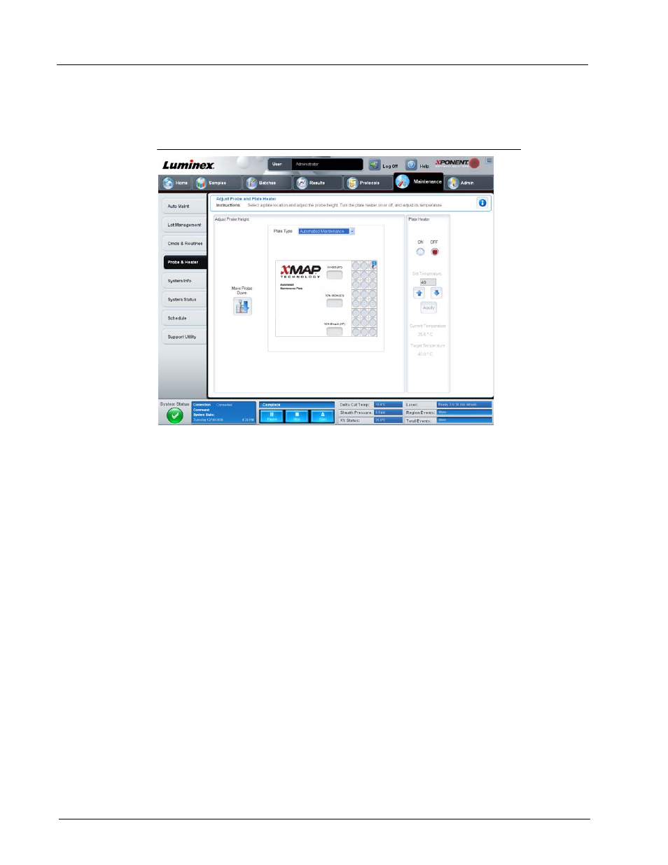 Probe and heater tab | Luminex xPONENT 3.1 User Manual | Page 78 / 140