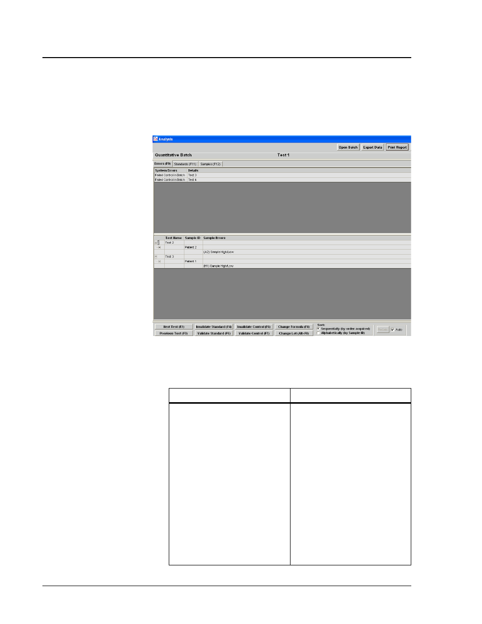 Errors tab | Luminex IS Version 2.3 User Manual | Page 32 / 120