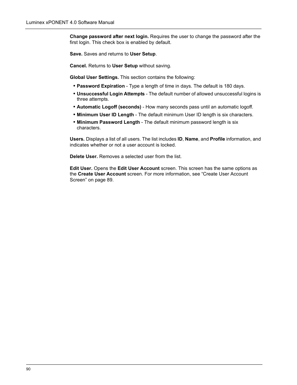 Luminex xPONENT 4.0 SP1 User Manual | Page 102 / 152