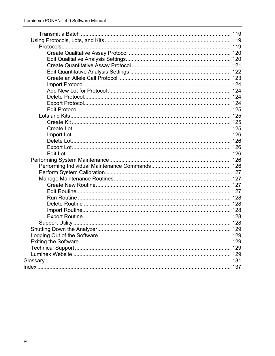 Luminex xPONENT 4.0 SP1 User Manual | Page 12 / 152