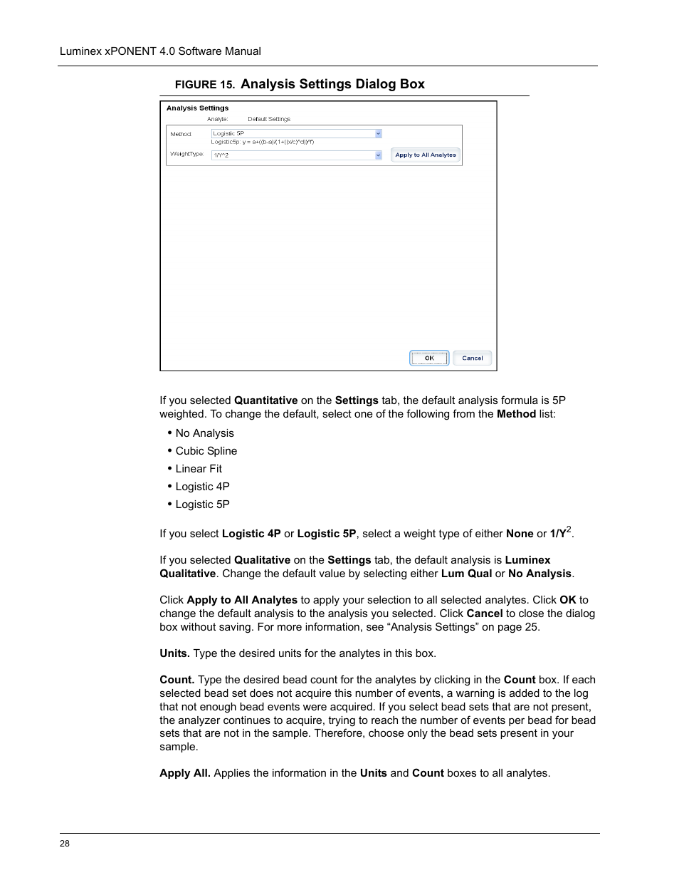 Luminex xPONENT 4.0 SP1 User Manual | Page 40 / 152