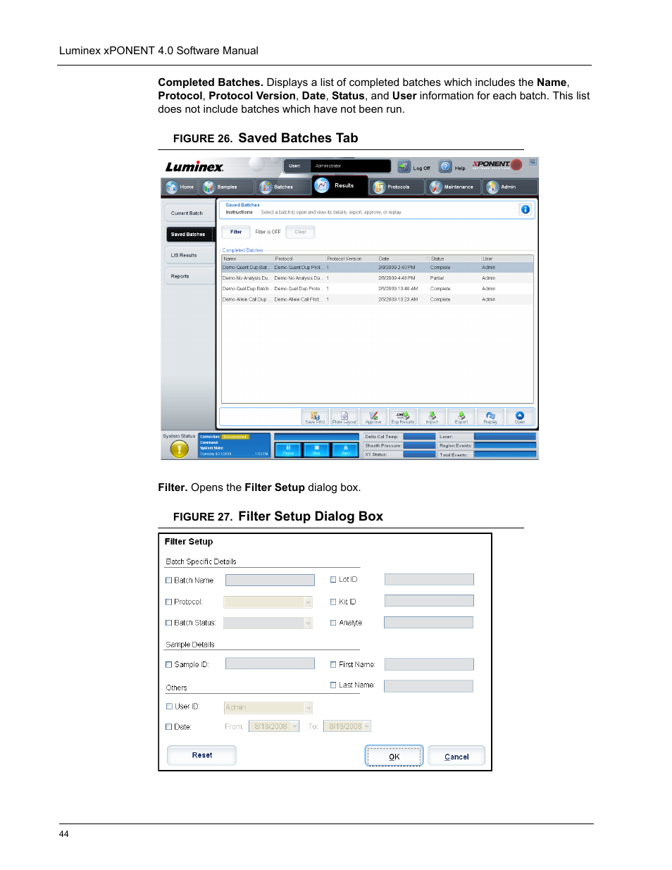 Luminex xPONENT 4.0 SP1 User Manual | Page 56 / 152