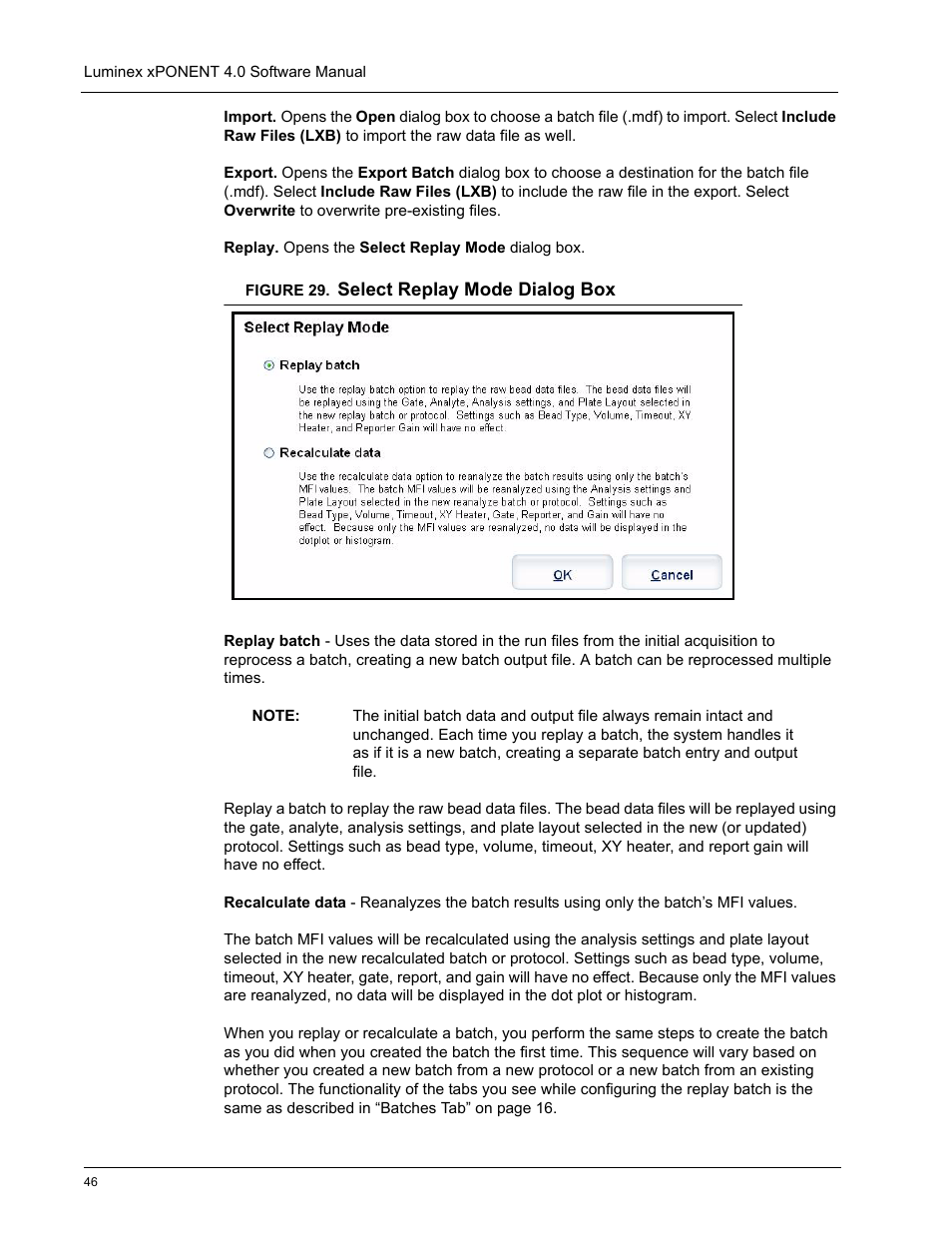 Luminex xPONENT 4.0 SP1 User Manual | Page 58 / 152