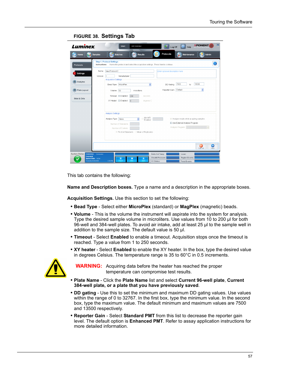 Luminex xPONENT 4.0 SP1 User Manual | Page 69 / 152