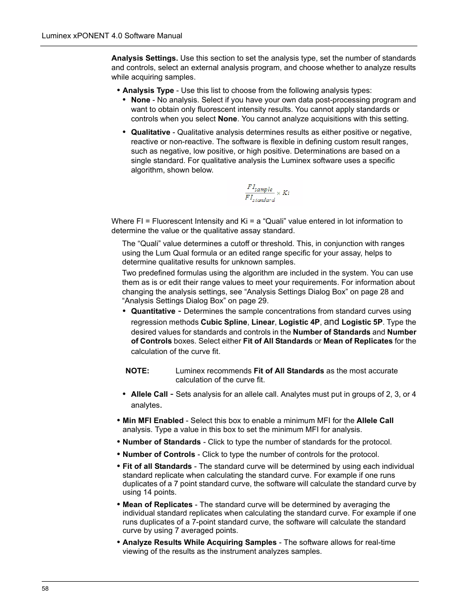 Luminex xPONENT 4.0 SP1 User Manual | Page 70 / 152