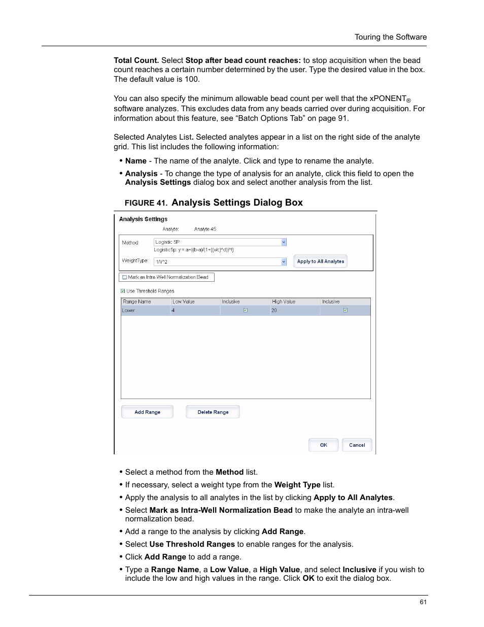 Luminex xPONENT 4.0 SP1 User Manual | Page 73 / 152