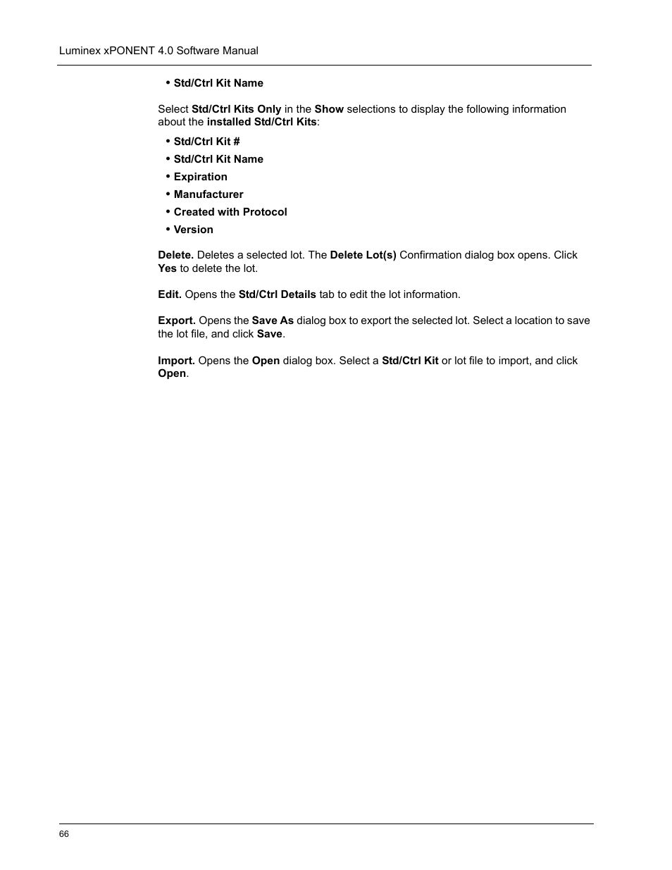 Luminex xPONENT 4.0 SP1 User Manual | Page 78 / 152
