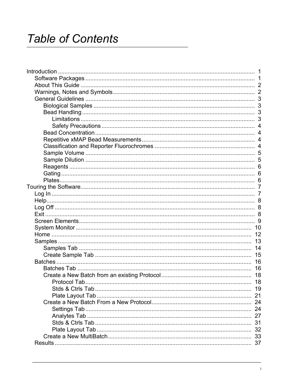 Luminex xPONENT 4.0 SP1 User Manual | Page 9 / 152