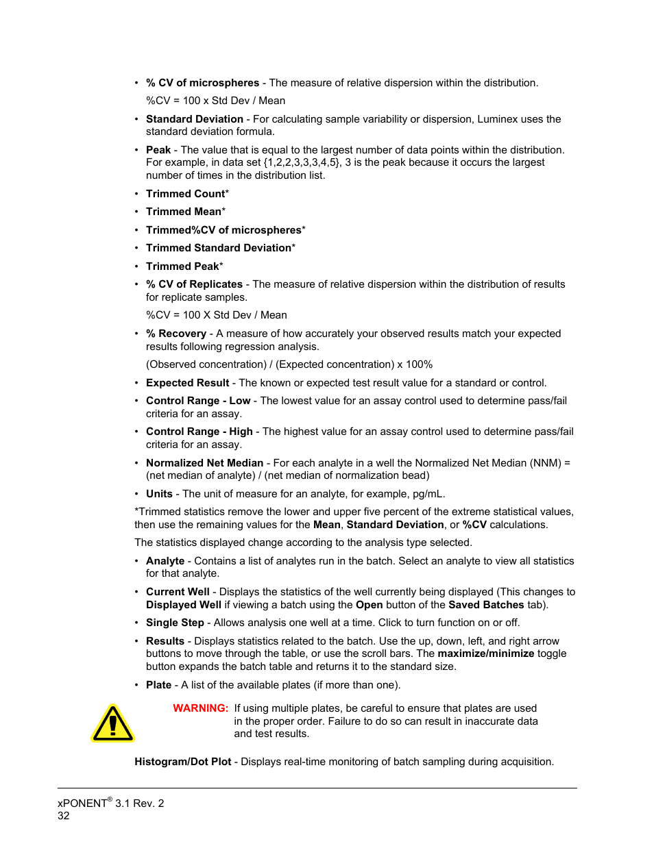 Luminex xPONENT 3.1 Rev 2 User Manual | Page 45 / 145