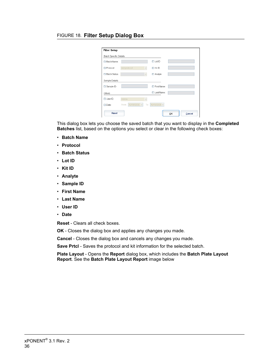 Luminex xPONENT 3.1 Rev 2 User Manual | Page 49 / 145