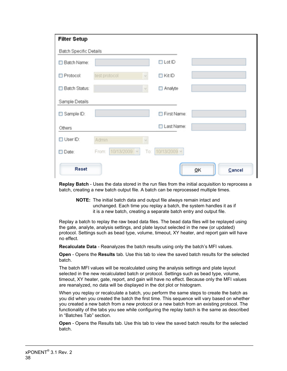 Luminex xPONENT 3.1 Rev 2 User Manual | Page 51 / 145