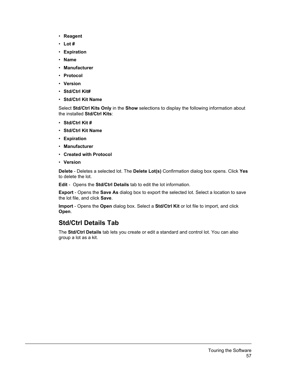 Std/ctrl details tab | Luminex xPONENT 3.1 Rev 2 User Manual | Page 70 / 145