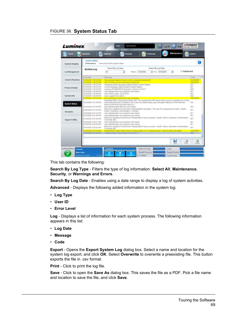Luminex xPONENT 3.1 Rev 2 User Manual | Page 82 / 145