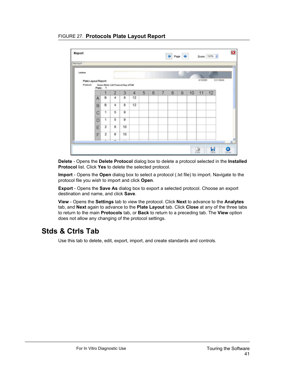 Stds & ctrls tab | Luminex xPONENT 3.1 Rev 2 (IVD) User Manual | Page 51 / 108