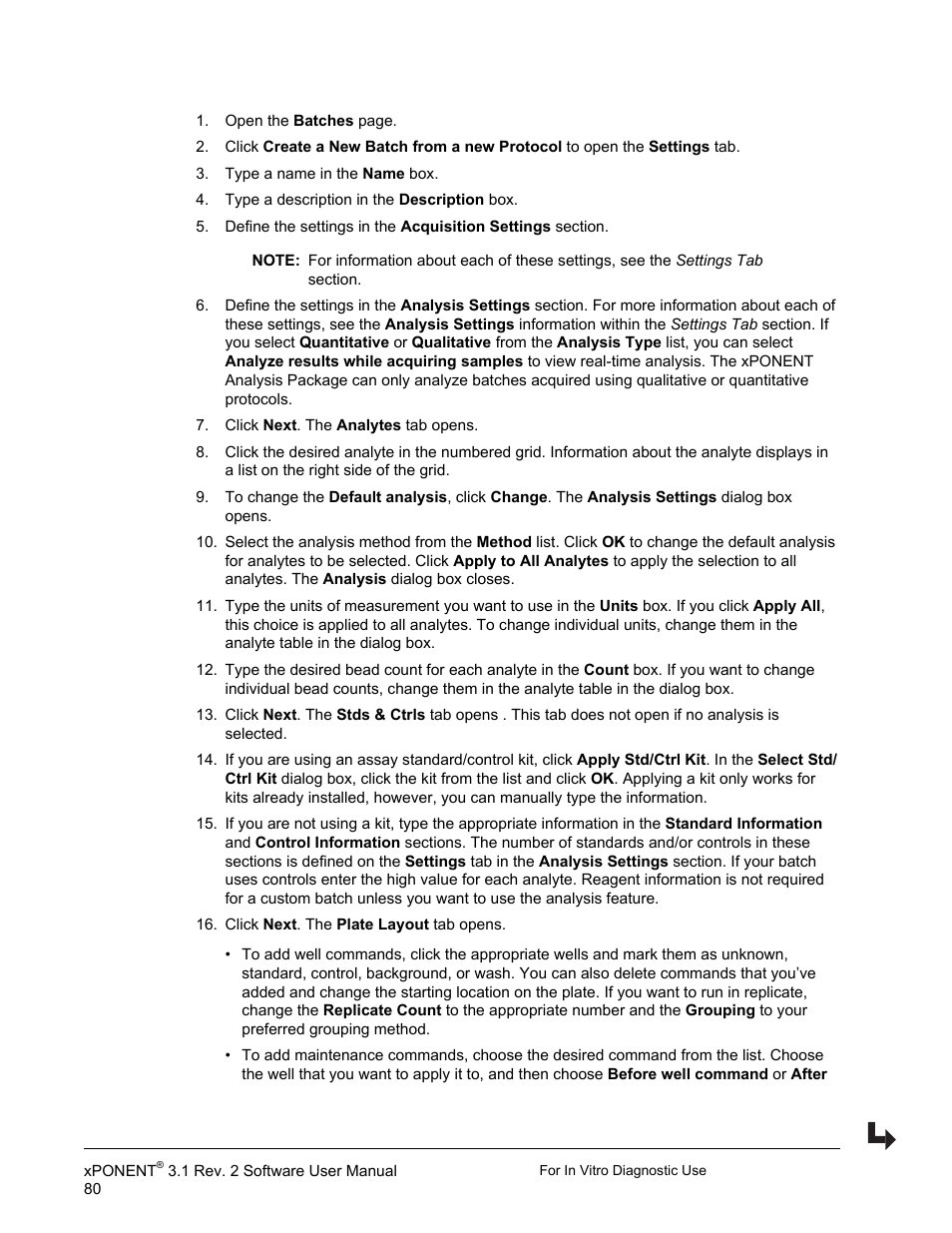 Luminex xPONENT 3.1 Rev 2 (IVD) User Manual | Page 90 / 108