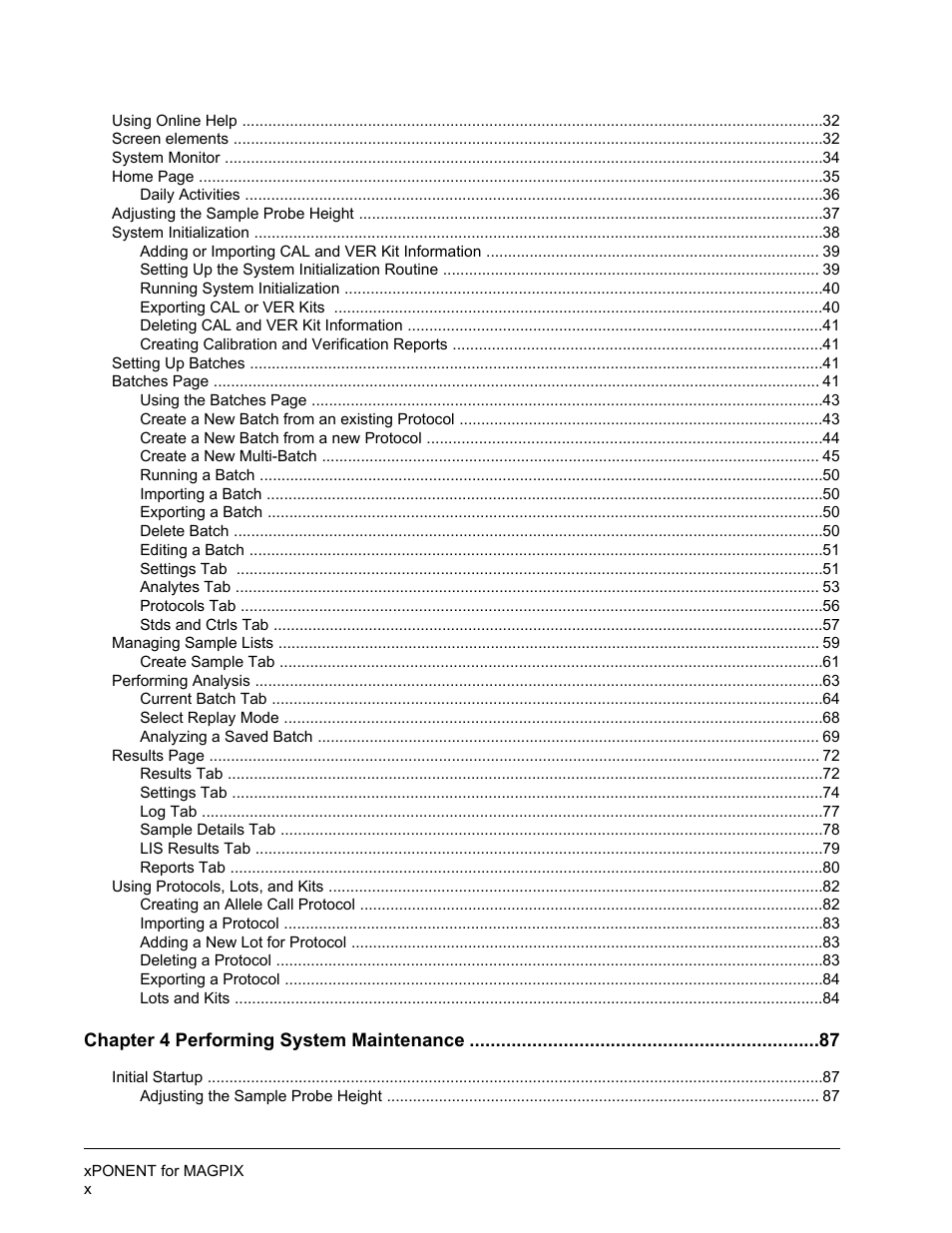 Luminex xPONENT for MAGPIX User Manual | Page 11 / 126