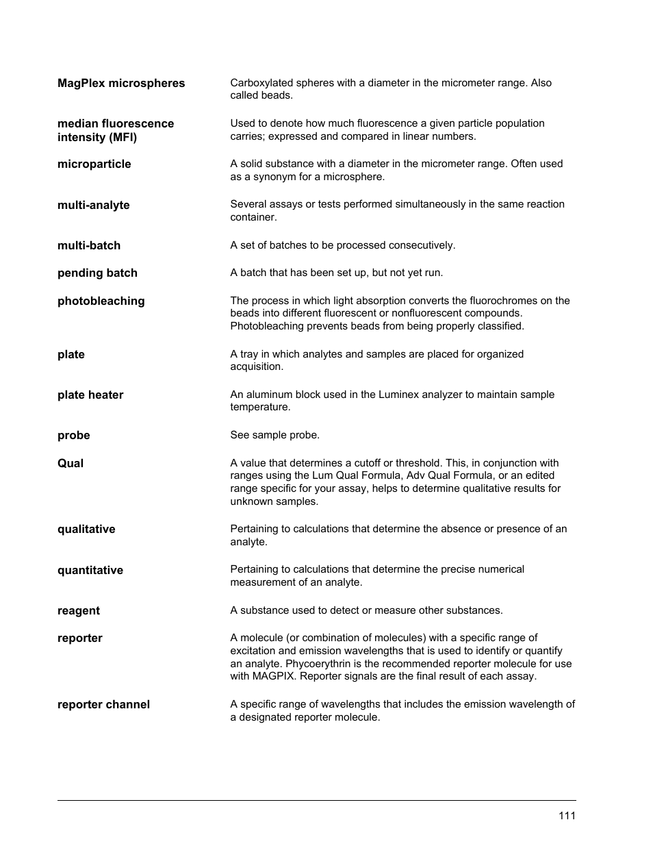 Luminex xPONENT for MAGPIX User Manual | Page 124 / 126