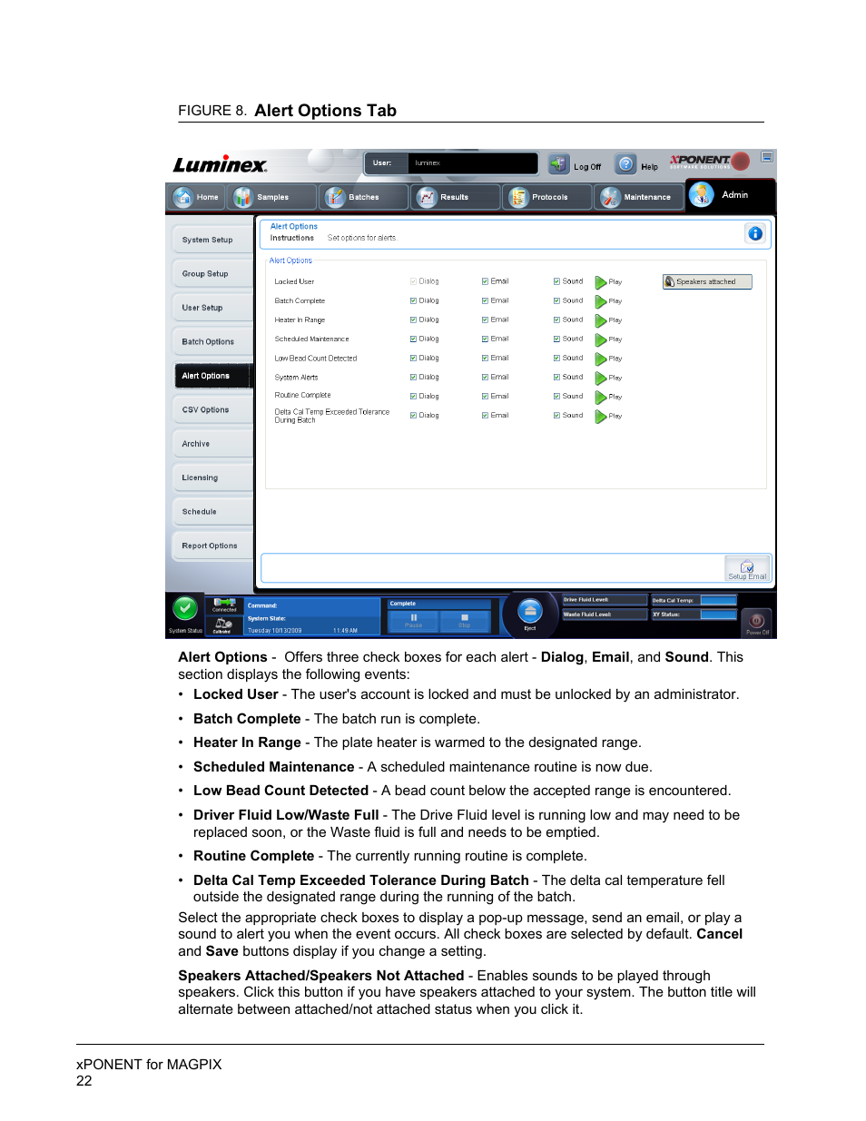 Luminex xPONENT for MAGPIX User Manual | Page 35 / 126