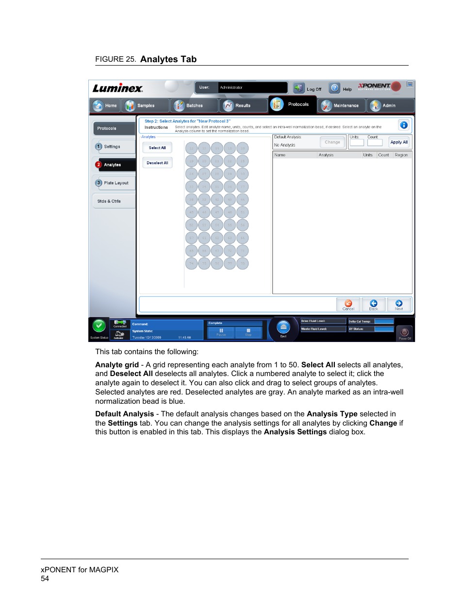 Luminex xPONENT for MAGPIX User Manual | Page 67 / 126