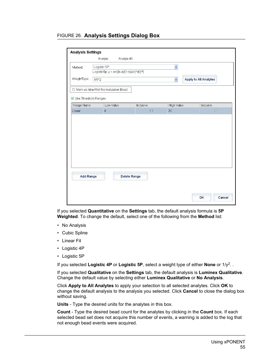 Luminex xPONENT for MAGPIX User Manual | Page 68 / 126