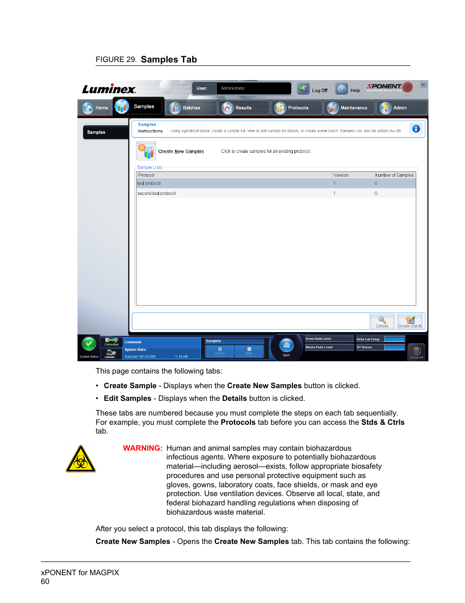 Luminex xPONENT for MAGPIX User Manual | Page 73 / 126