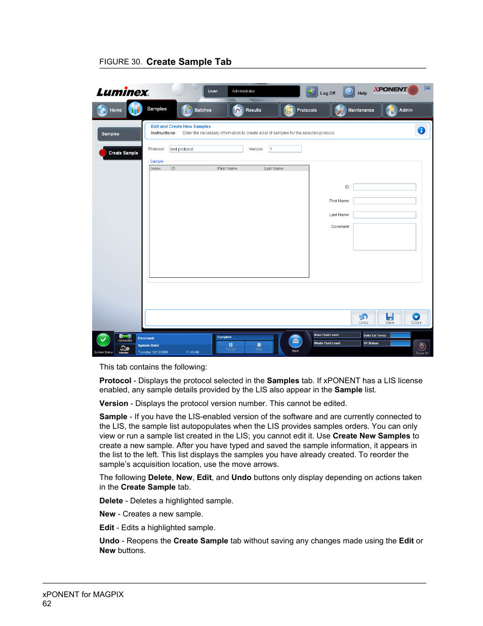 Luminex xPONENT for MAGPIX User Manual | Page 75 / 126