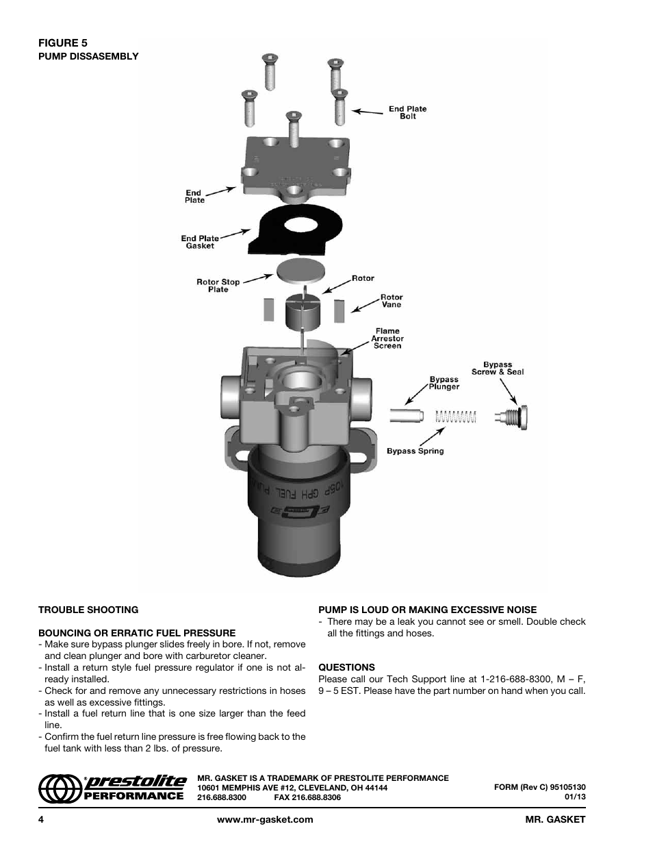 Mr. Gasket 95P Electric Fuel Pumps User Manual | Page 4 / 4