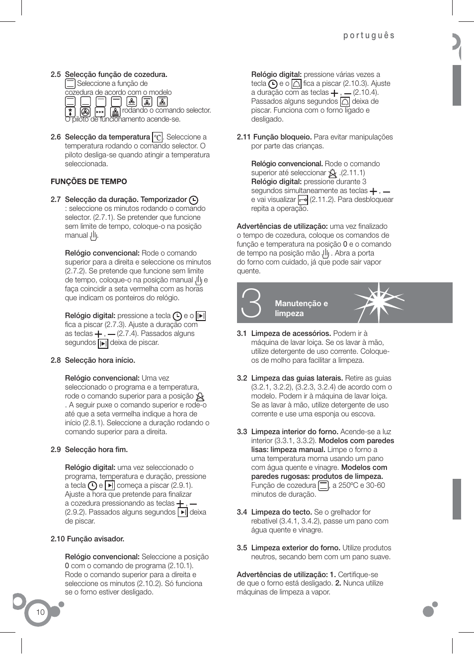 Fagor 6H-196 User Manual | Page 12 / 58