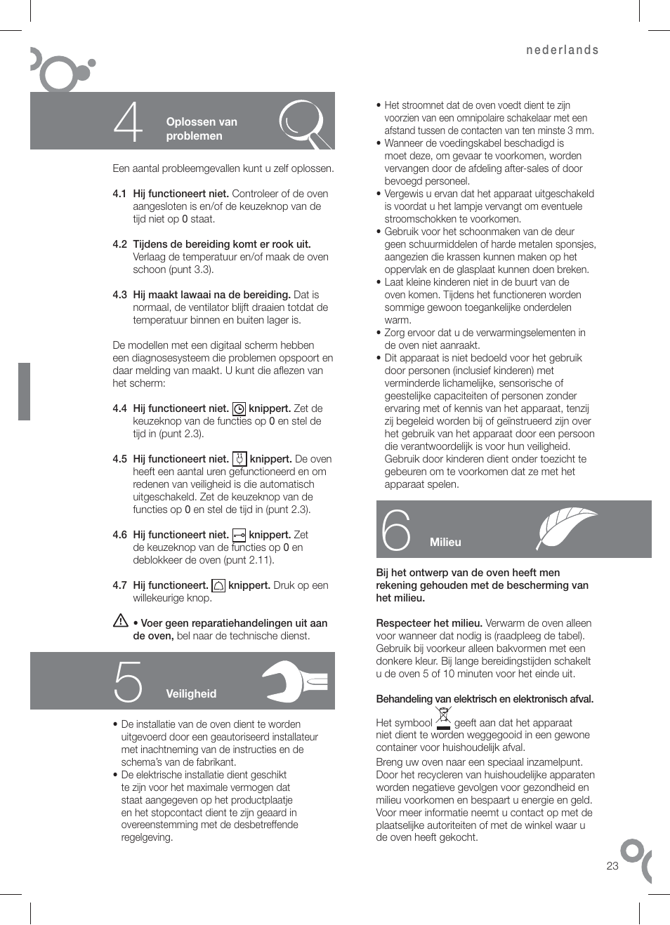 Fagor 6H-196 User Manual | Page 25 / 58