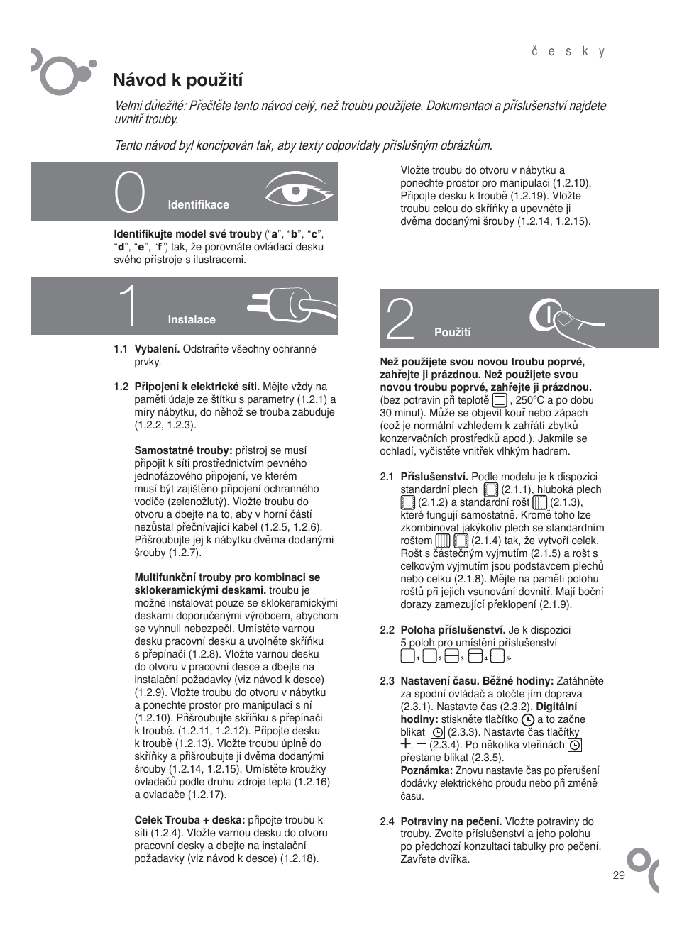 Návod k použití | Fagor 6H-196 User Manual | Page 31 / 58