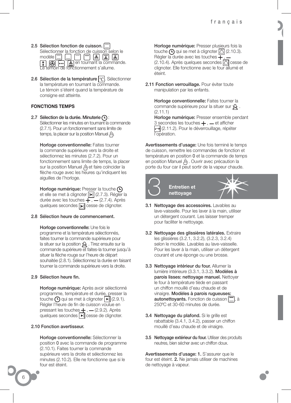 Fagor 6H-196 User Manual | Page 8 / 58