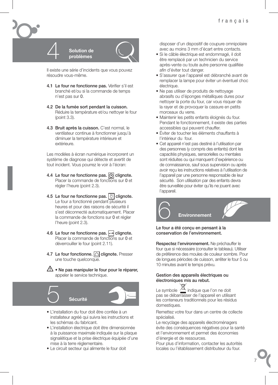 Fagor 6H-196 User Manual | Page 9 / 58