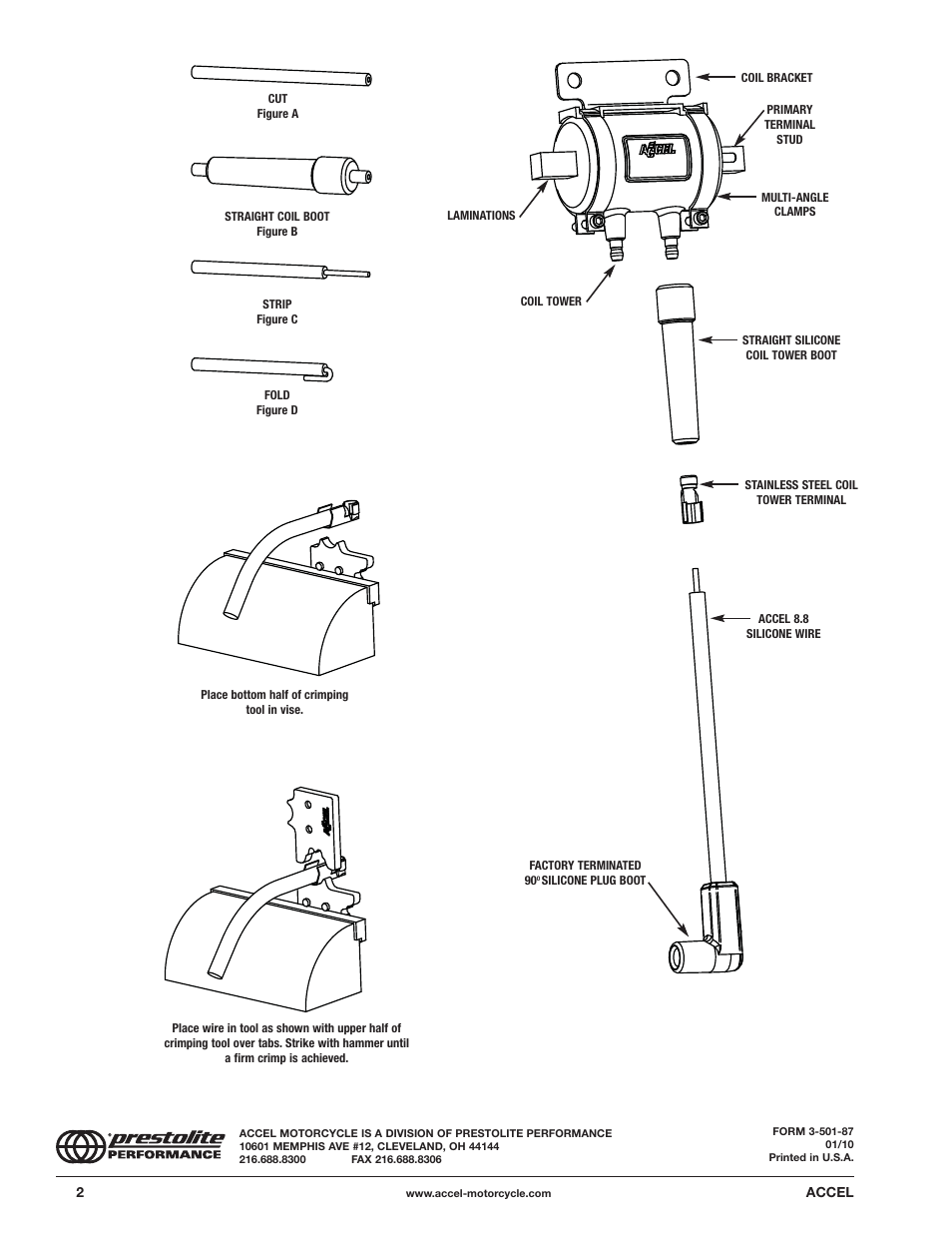 Mallory Ignition ACCEL COIL KIT 140405 User Manual | Page 2 / 2