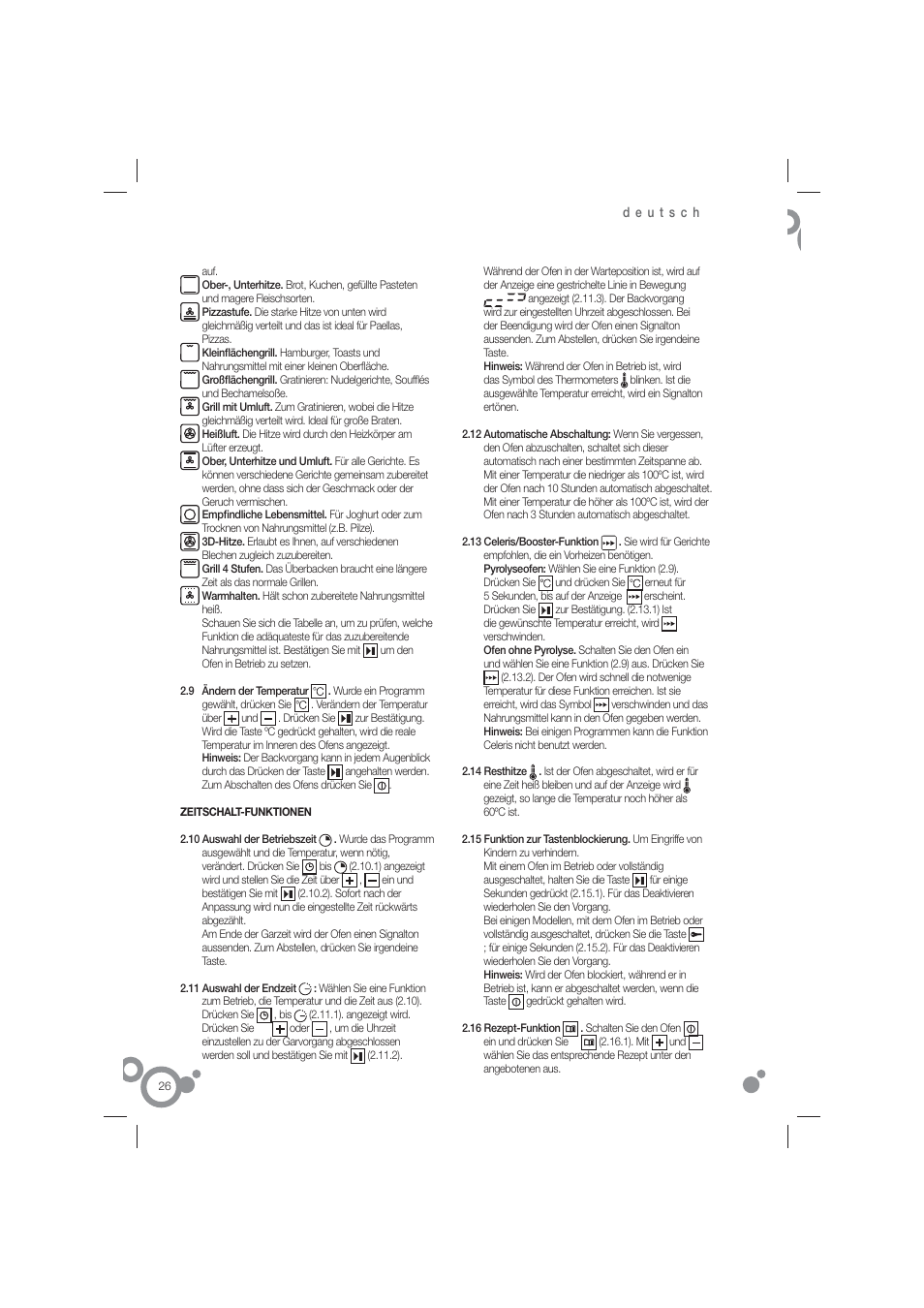 Fagor 6H-815ACTX User Manual | Page 28 / 82