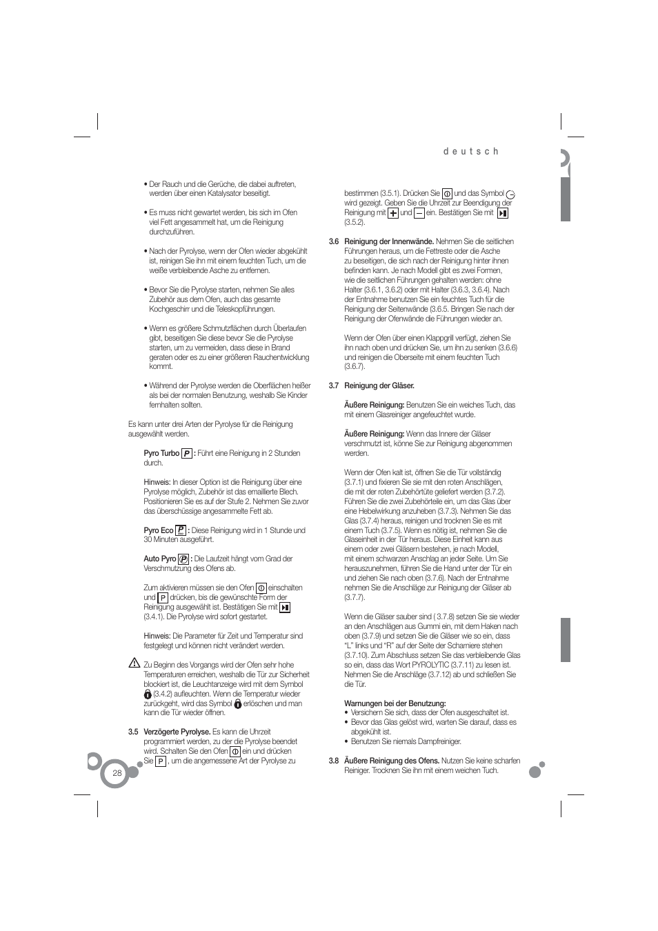 Fagor 6H-815ACTX User Manual | Page 30 / 82