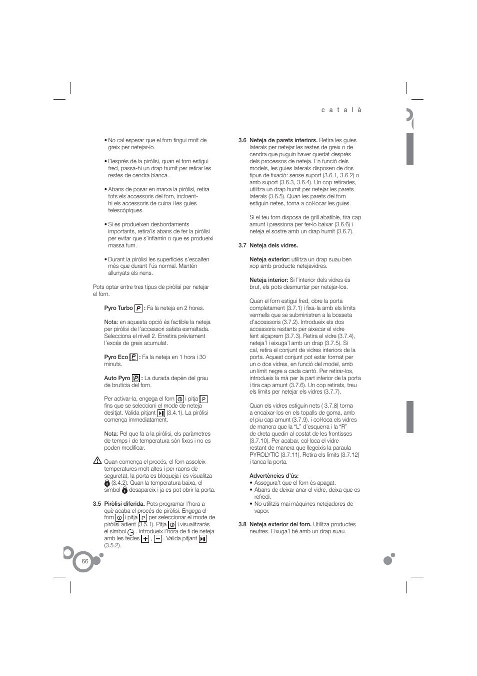 Fagor 6H-815ACTX User Manual | Page 68 / 82