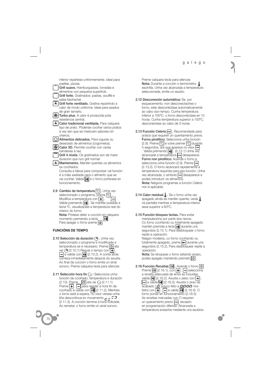 Fagor 6H-815ACTX User Manual | Page 72 / 82