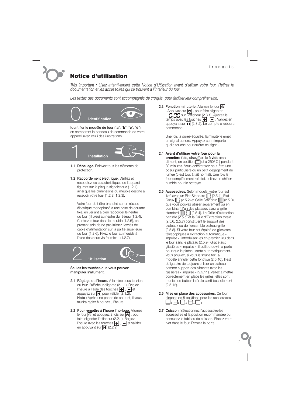 Notice d’utilisation | Fagor 6H-815ACTX User Manual | Page 9 / 82