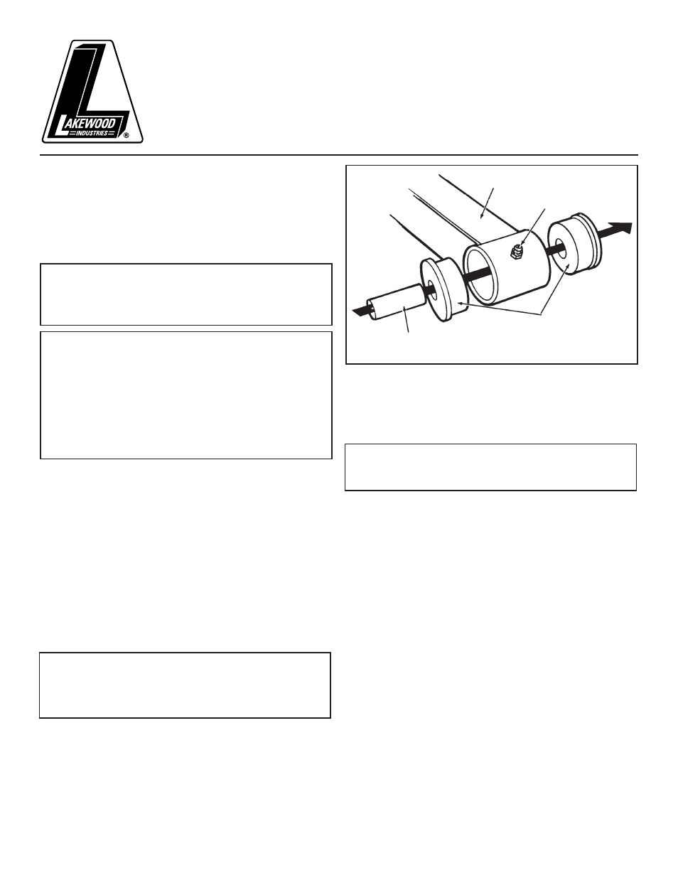 Mallory Ignition Lakewood REAR UPPER CONTROL ARMS 20152 User Manual | 2 pages