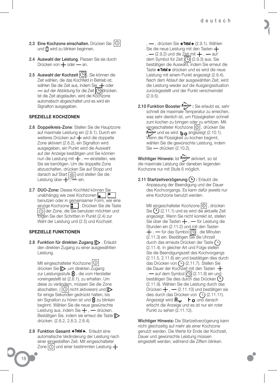 Fagor IF-4S User Manual | Page 20 / 58