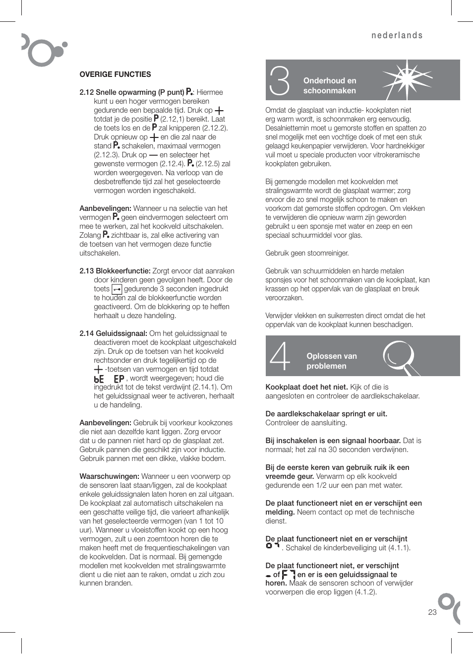 Fagor IF-4S User Manual | Page 25 / 58