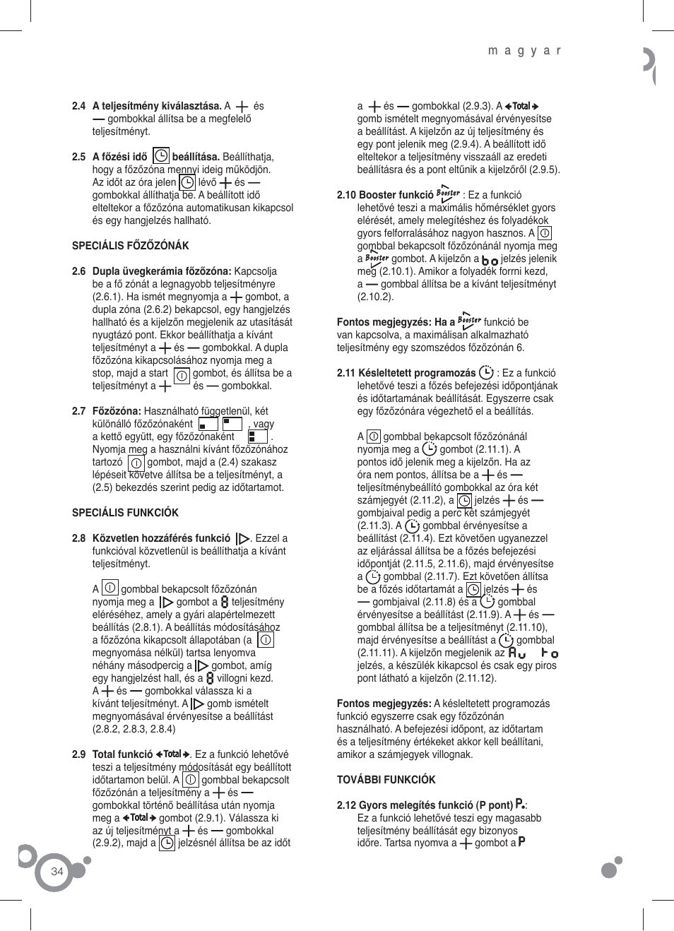 Fagor IF-4S User Manual | Page 36 / 58