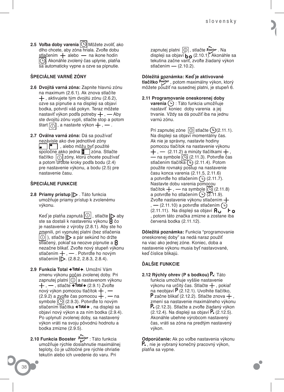 Fagor IF-4S User Manual | Page 40 / 58