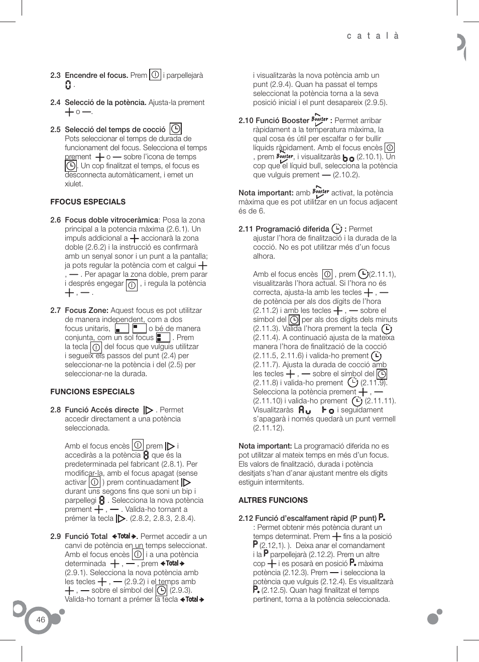 Fagor IF-4S User Manual | Page 48 / 58