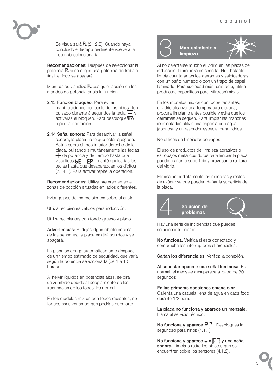 Fagor IF-4S User Manual | Page 5 / 58