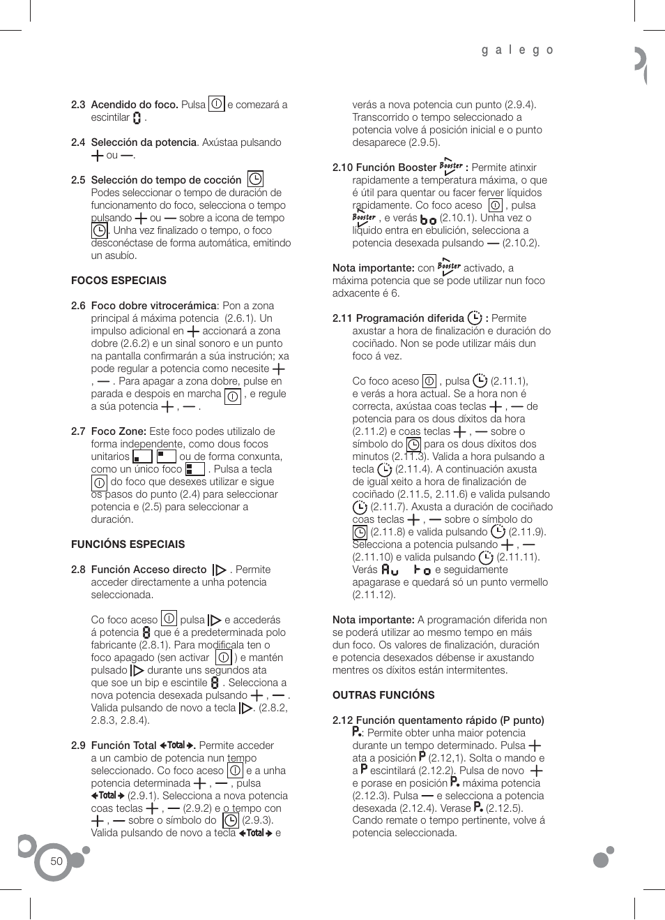 Fagor IF-4S User Manual | Page 52 / 58