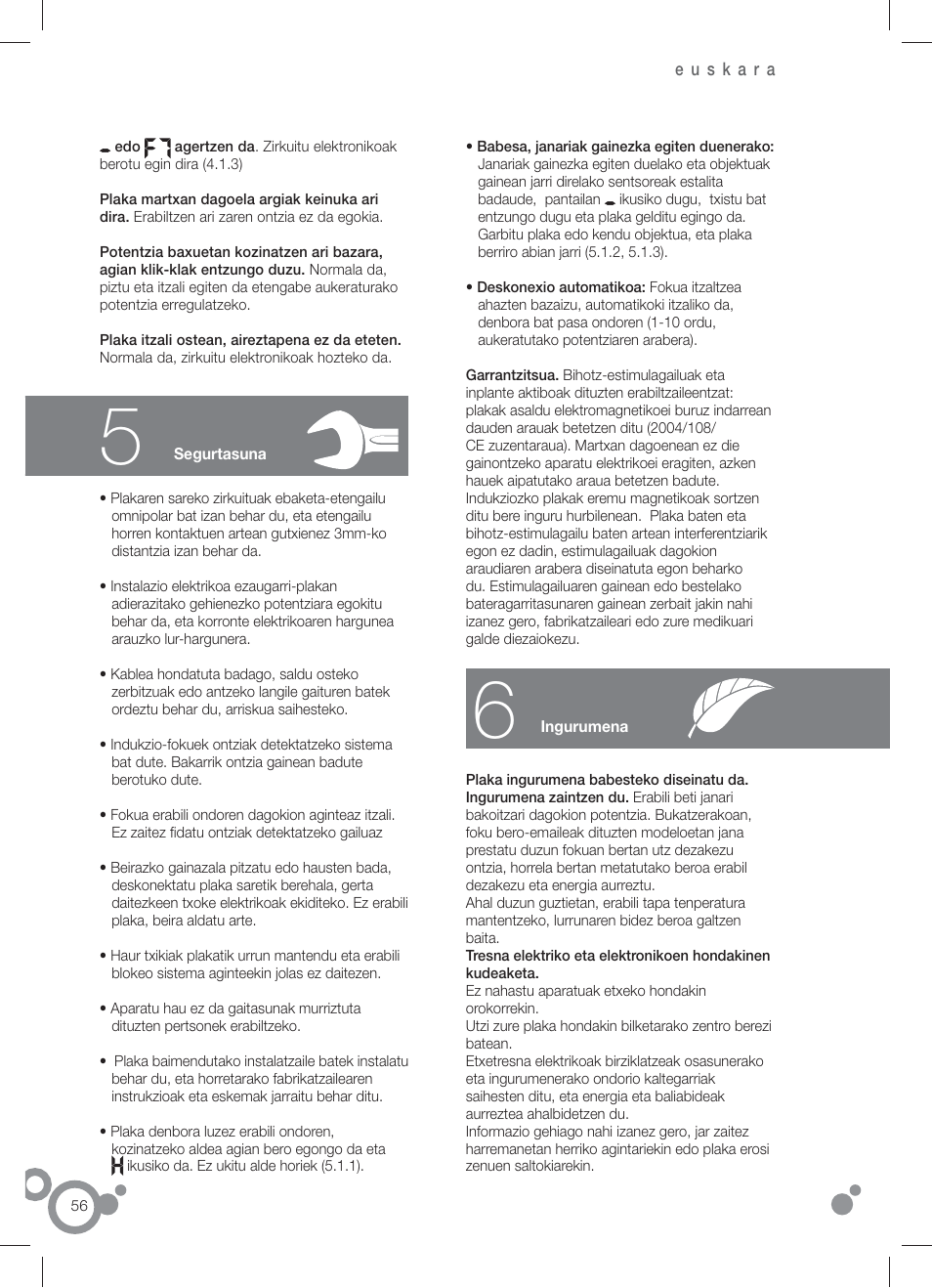 Fagor IF-4S User Manual | Page 58 / 58