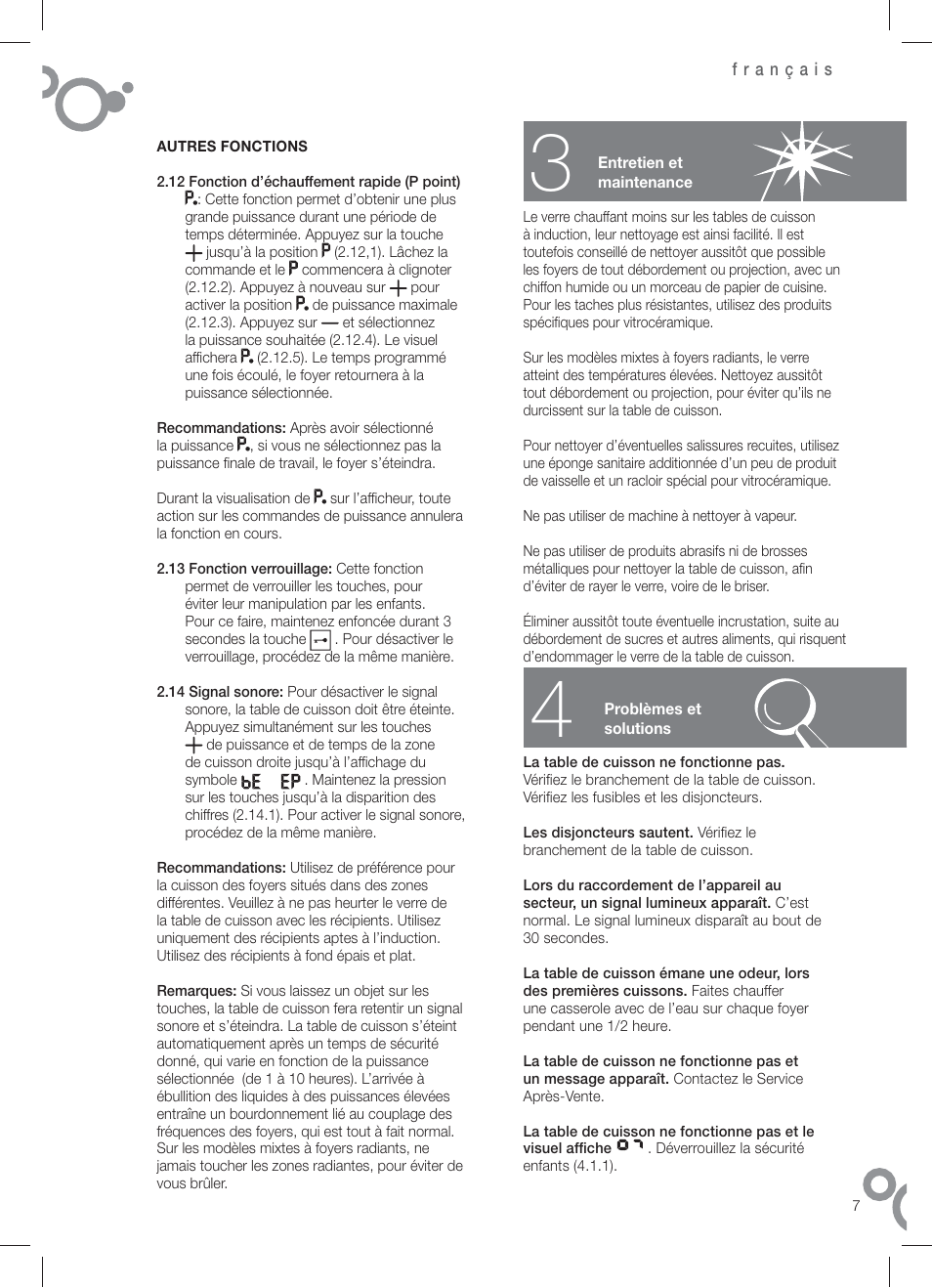 Fagor IF-4S User Manual | Page 9 / 58